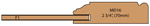 Allstyle Cabinet Doors : cutaway of Fergus Cabinet Door